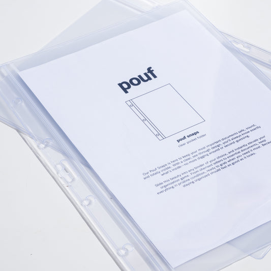 Pouf Snaps